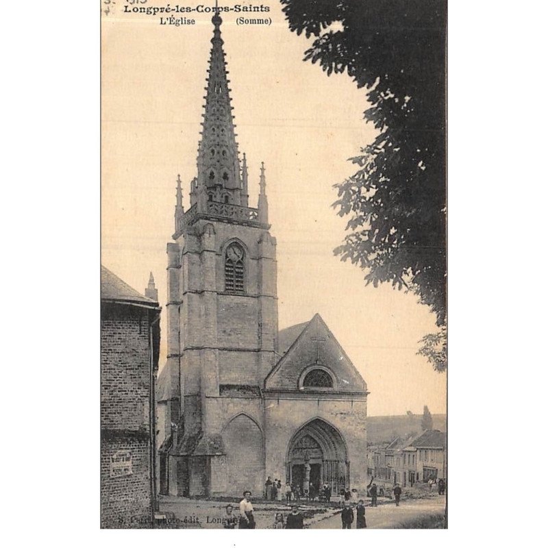 LONGPRE-les-CORPS-SAINTS : L'EGLISE - ETAT