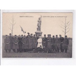 NEUVY-le-ROI: jeanne d'arc groupe de convalscents 1915 - très bon état