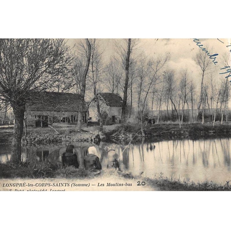 LONGPRE-les-CORPS-SAINTS : les moulins-bas - etat