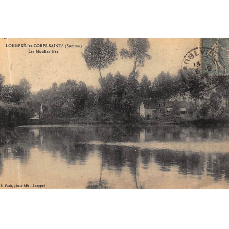 LONGPRE-les-CORPS-SAINTS : les moulins bas - etat