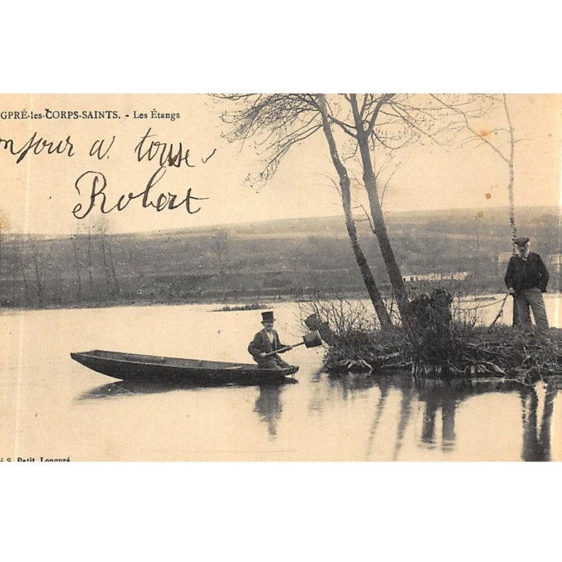 LONGPRE-les-CORPS-SAINTS : les etangs - tres bon etat