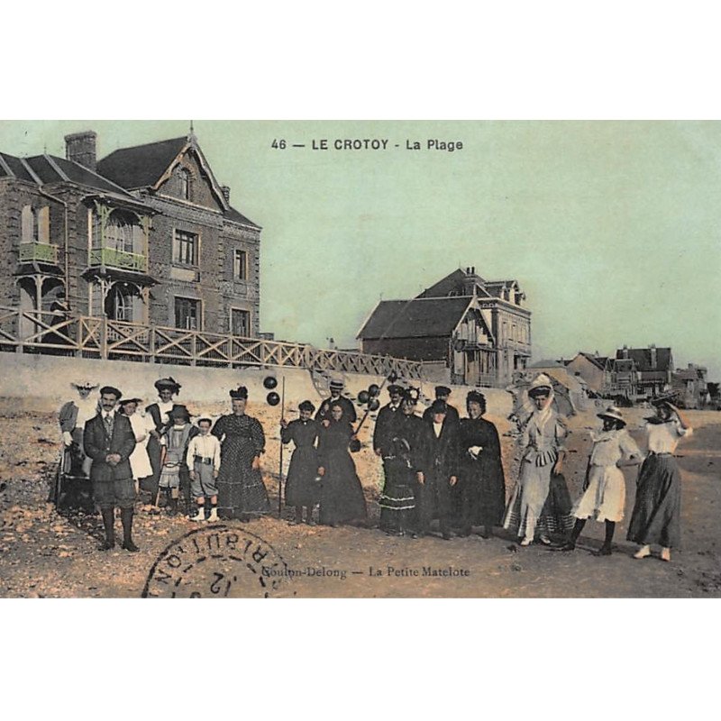 LE CROTOY : la plage - tres bon etat