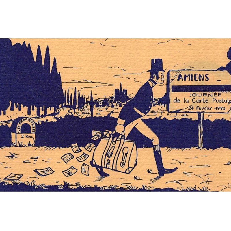 SOMME : lot de 22 CP modernes, expositions, salons, club cartophile - tres bon etat