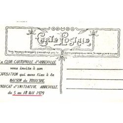 SOMME : lot de 22 CP modernes, expositions, salons, club cartophile - tres bon etat