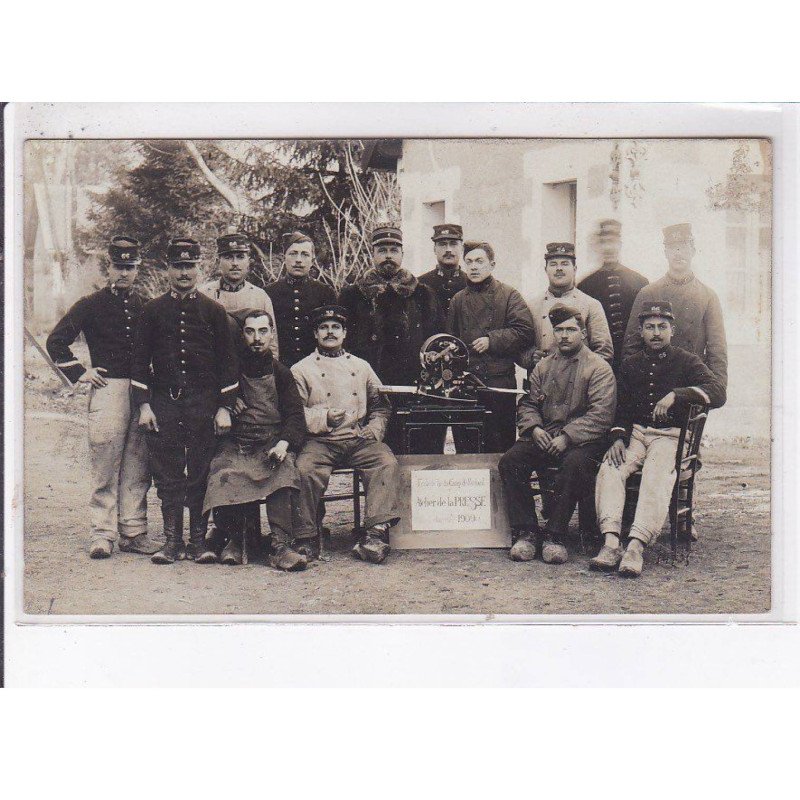 INDRE ET LOIRE: atelier de la presse, 1909 - très bon état
