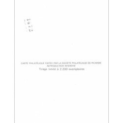 SOMME : lot de 22 CP modernes, expositions, salons, club cartophile - tres bon etat