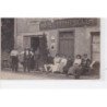 SAINT CERE ? : carte photo de l'hotel et café BOUDY ( draps de l'usine de SOULHOL) - très bon état