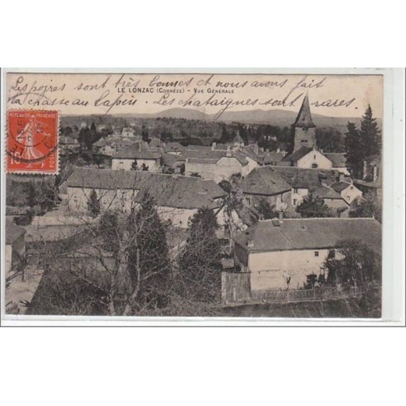 LE LONZAC : vue générale - très bon état