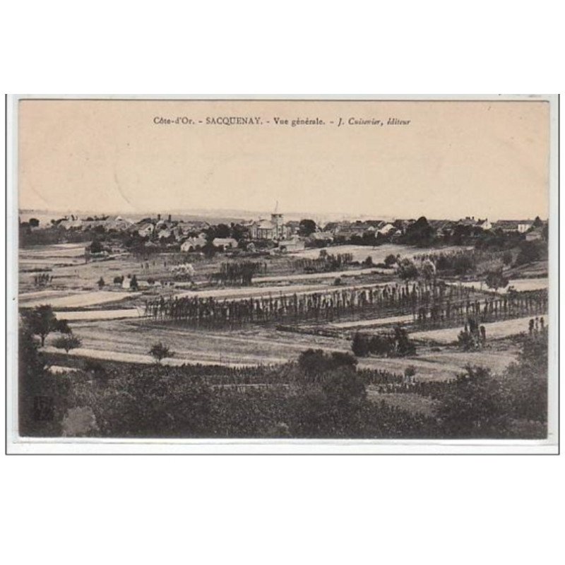 COTE D'OR : SACQUENAY : vue générale - très bon état