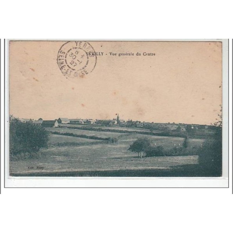 SAVILLY : vue générale du Centre - très bon état