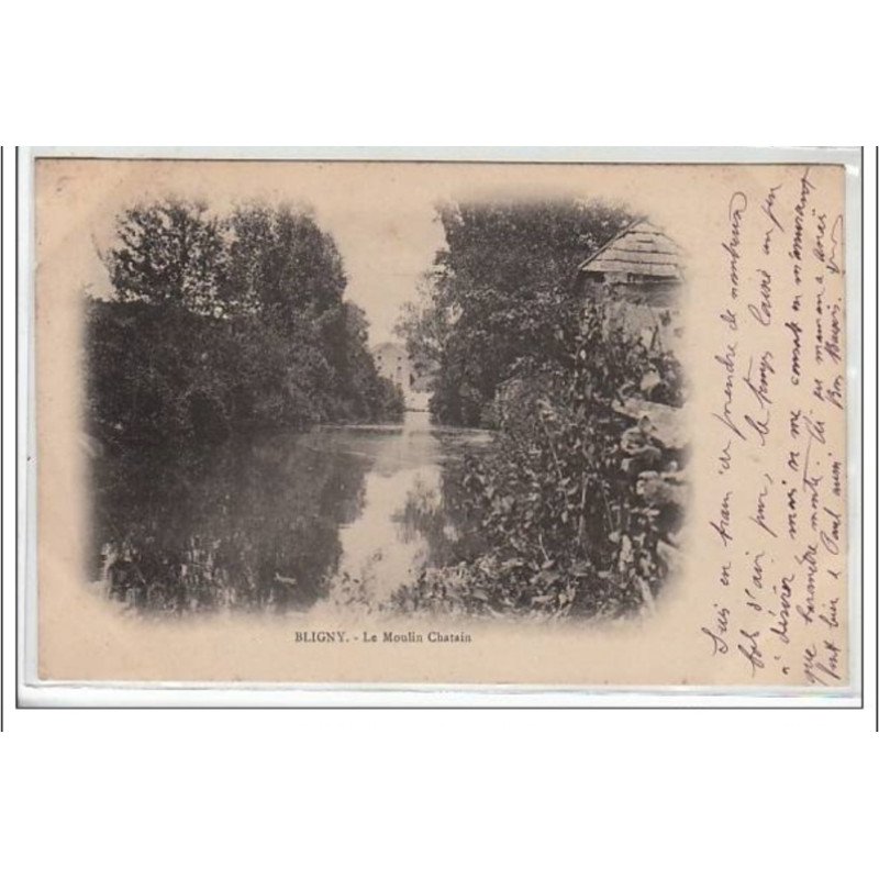 BLIGNY : le moulin chatain - très bon état