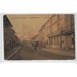 LA DROME PITTORESQUE : SAINT DONAT : avenue des Terreaux - CARTE TOILEE - très bon état