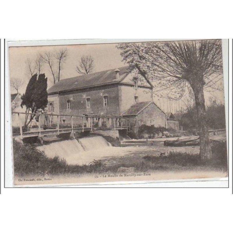 MARCILLY SUR EURE : le moulin - MOULIN - très bon état