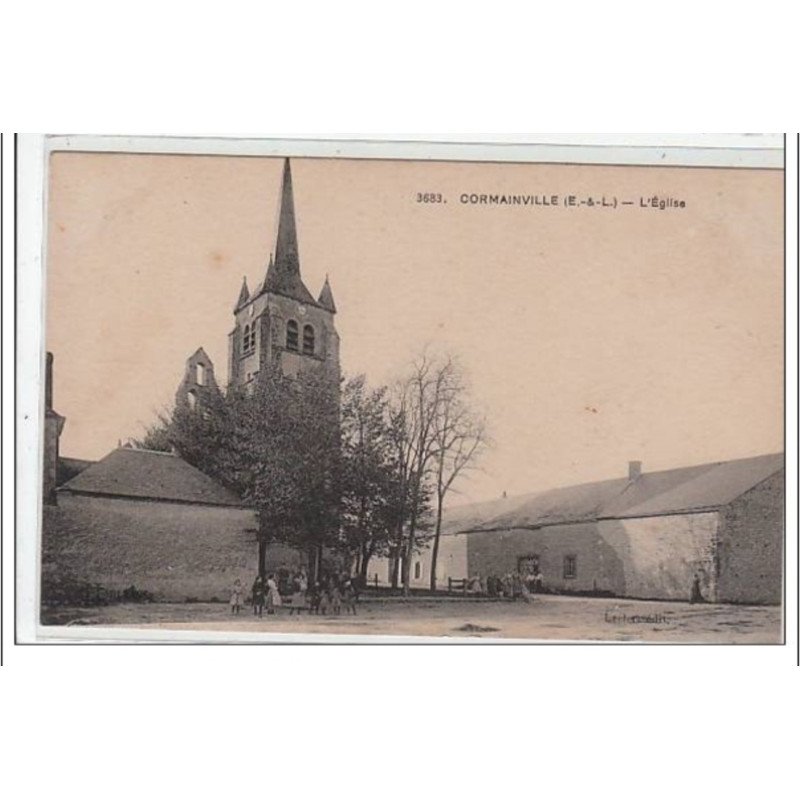 CORMAINVILLE : l'église - très bon état