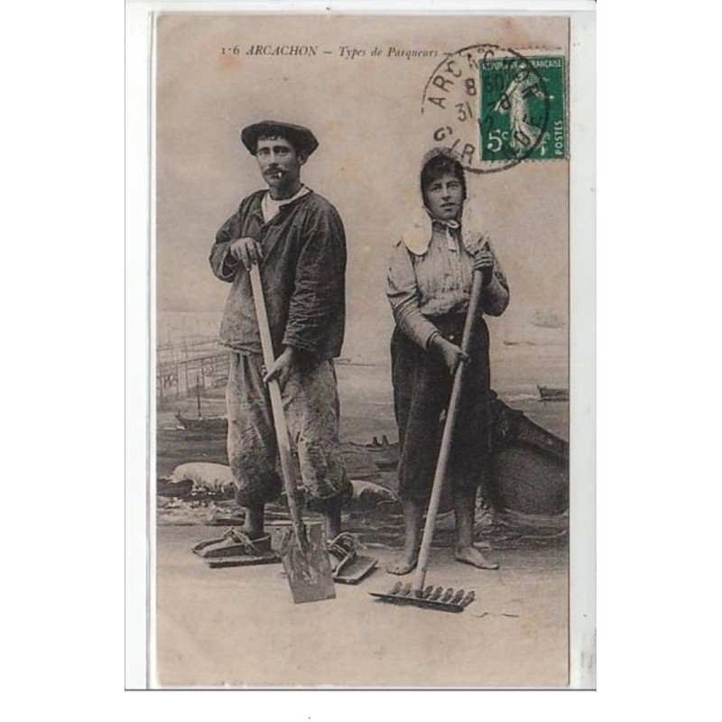 ARCACHON : type de parqueurs - très bon état