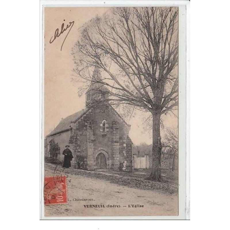 VERNEUIL : l'église - très bon état
