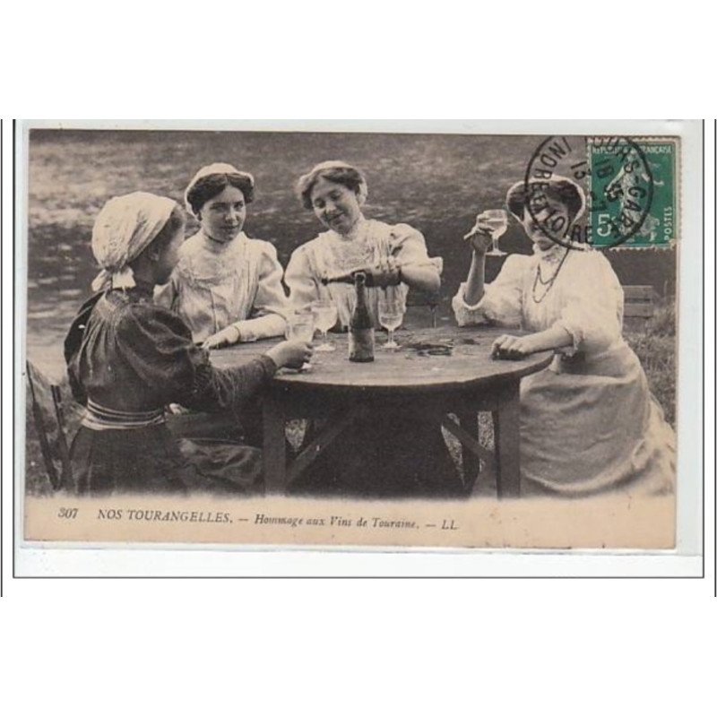 NOS TOURANGELLES : hommage aux vins de Touraine - très bon état