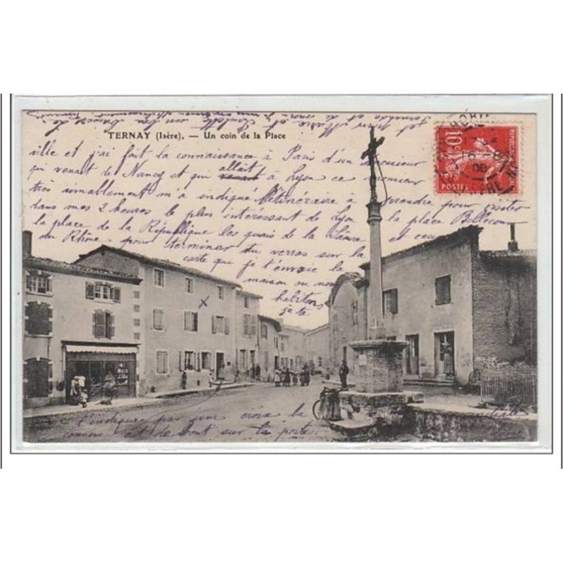TERNAY : un coin de la place - très bon état