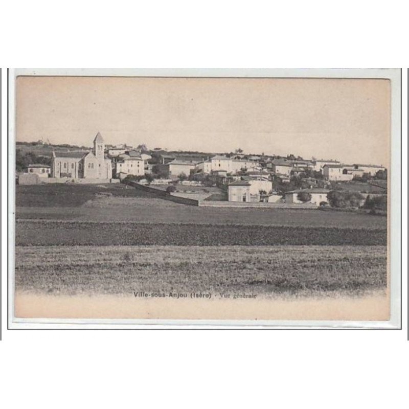 VILLE SOUS ANJOU : vue générale - très bon état