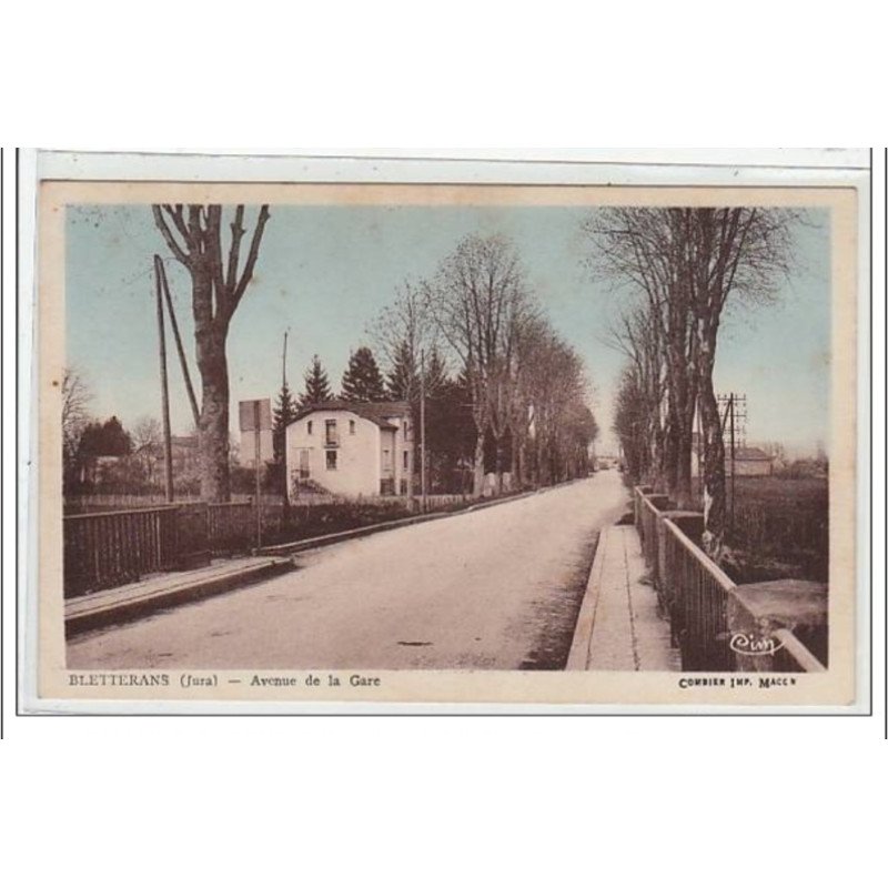 BLETTERANS : avenue de la gare - très bon état