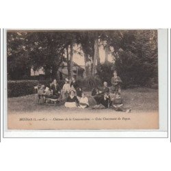 MUIDES : château de la Cressonnière - coin charmant de repos - très bon état