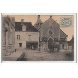 THENAY : la place de l'église - très bon état