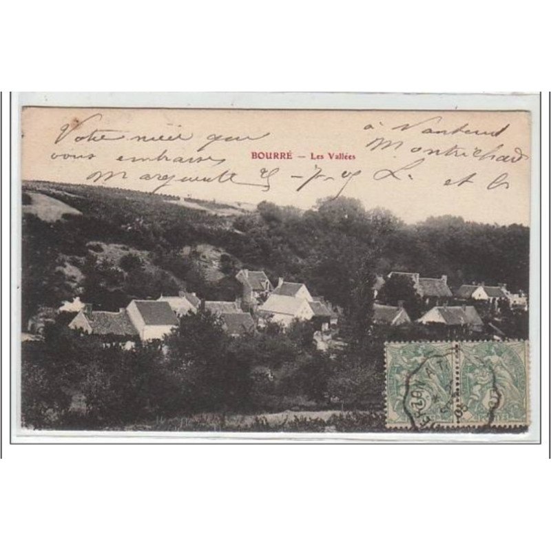 BOURRE : les vallées - très bon état