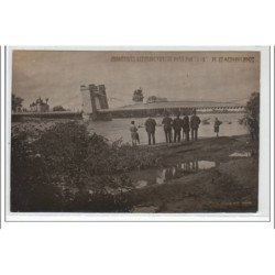 ANDREZIEUX : effondrement de pont par la gare du 17 octobre 1907 - très bon état