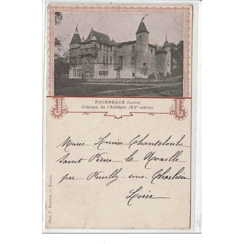 FOURNEAUX : château de l'Aubépin (XV° siècle) - très bon état