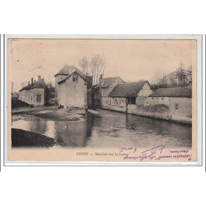 CEPOY : moulins sur le Loing - MOULIN - très bon état