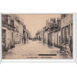 MONTARGIS - La Chaussée - une rue pendant la crue - très bon état