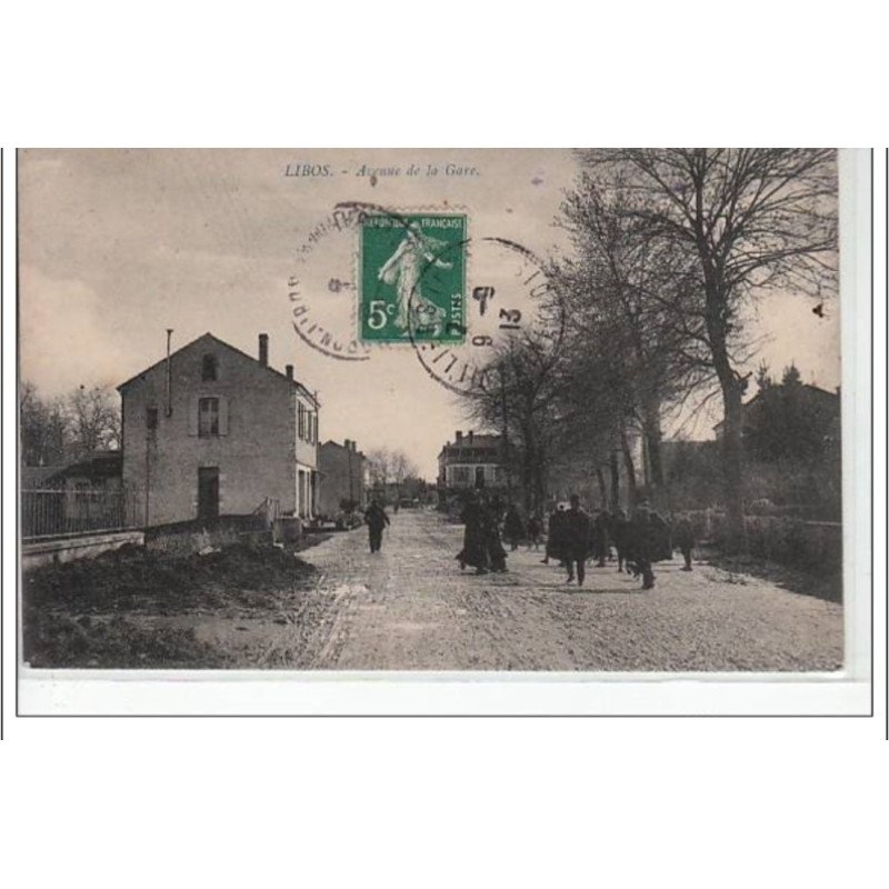 LIBOS - Avenue de la Gare  - très bon état