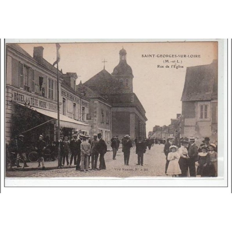 SAINT GEORGES SUR LOIRE - Rue de l'Eglise - très bon état