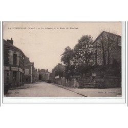 LA POMMERAYE - Le calvaire et la route de Montjean - très bon état