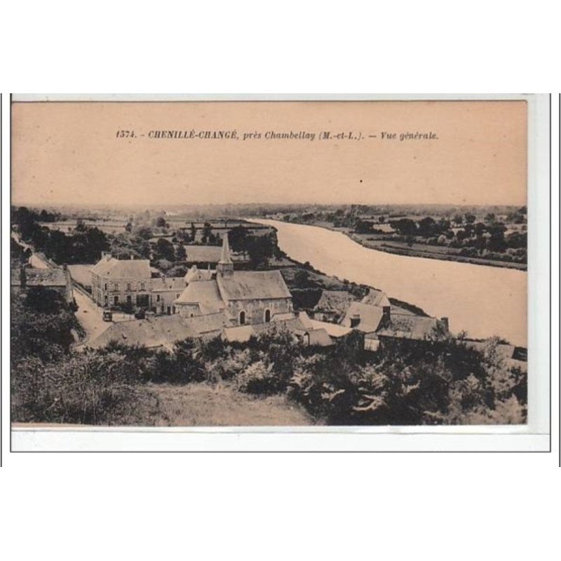 CHENILLE-CHANGE, près CHAMBELLAY - Vue générale - très bon état