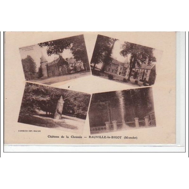RAUVILLE LA BIGOT - Château de la Chesnée - très bon état