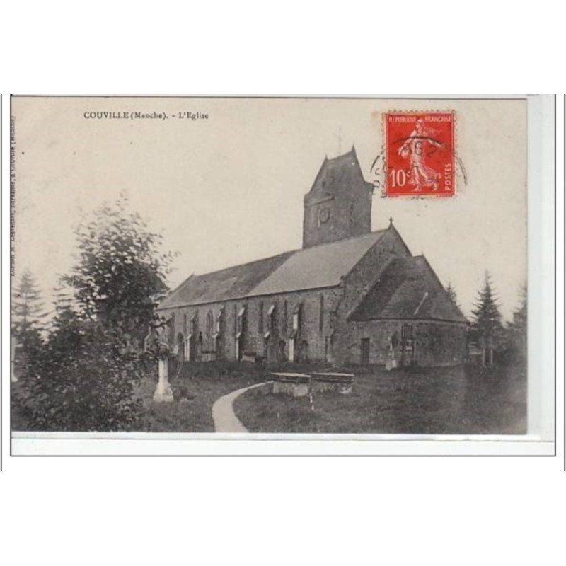 COUVILLE - L'église - très bon état