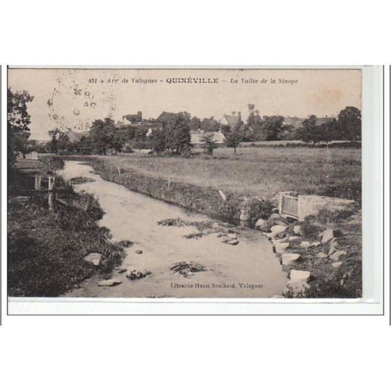 QUINEVILLE - Arrondissement de VALOGNES - la vallée de la Sinope - très bon état