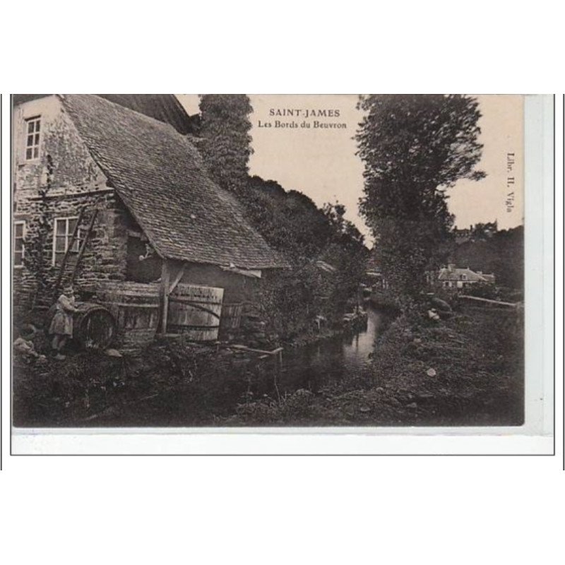 SAINT JAMES - Les bords du Beuvron - très bon état