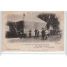 Fêtes Franco-Russes de 1901 - Tente officielle sur le mamelon de Berru - Nicolas II et Gal André- très bon état