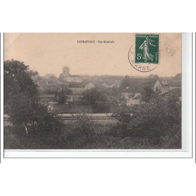 COURGIVAUX - Vue générale - très bon état