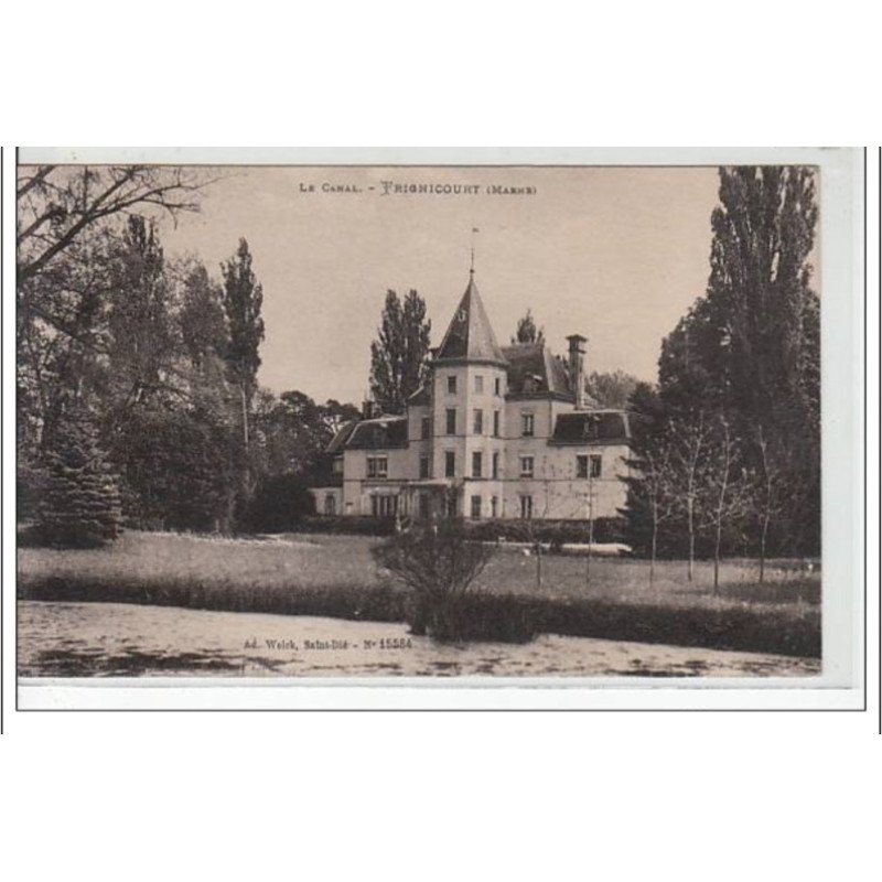 FRIGNICOURT - Le canal - très bon état