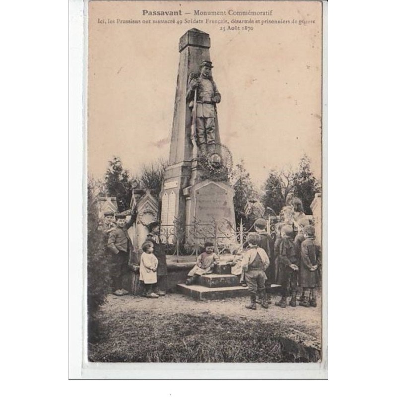 PASSAVANT - Monument Commémoratif - très bon état