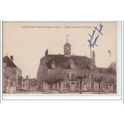 LA FERTE SUR AMANCE - l'hôtel de ville et les écoles - très bon état