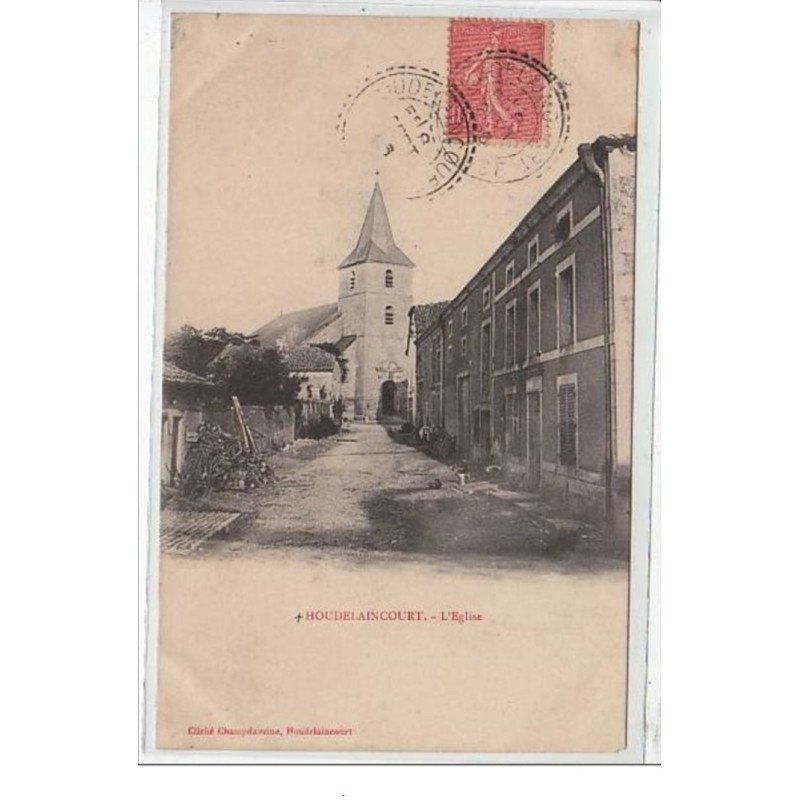 HOUDELAINCOURT : l'église - très bon état