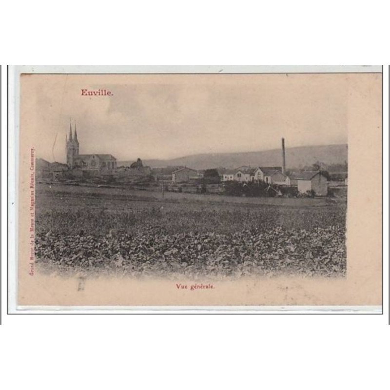 EUVILLE : vue générale - très bon état