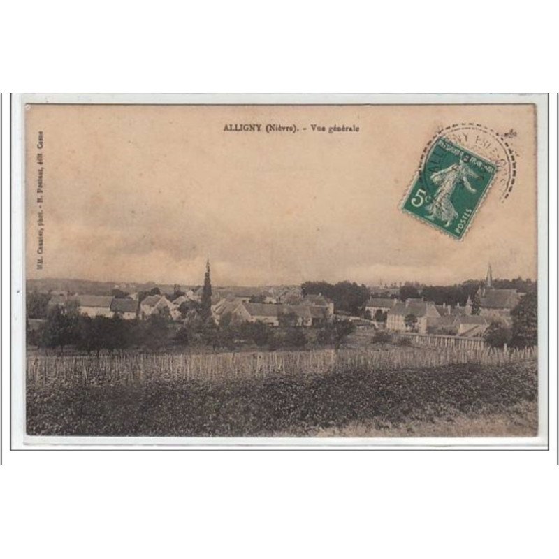 ALLIGNY : vue générale - très bon état