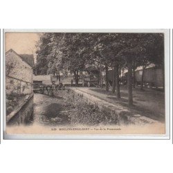 MOULINS-ENGILBERT : vue de la promenade - très bon état