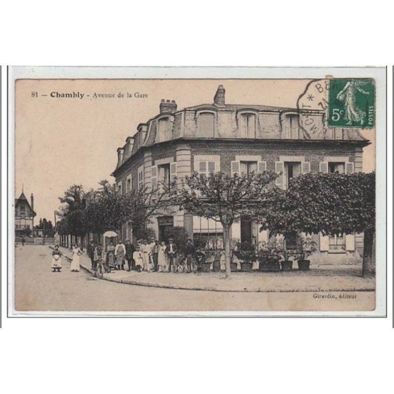 CHAMBLY : avenue de la gares - très bon état