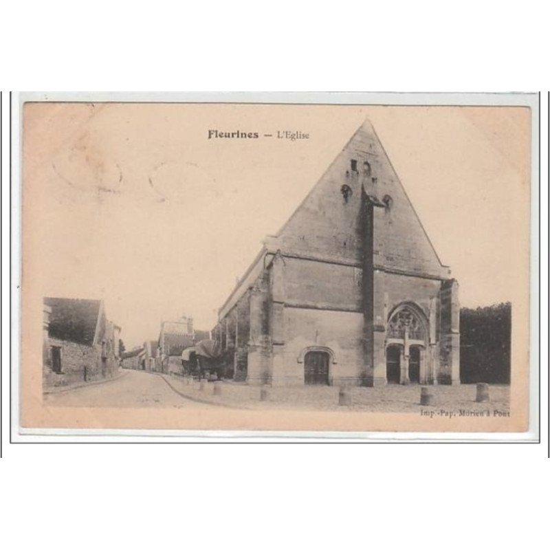 FLEURINES : l'église - très bon état